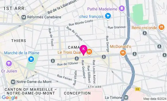 Localisation Cyane Bertin