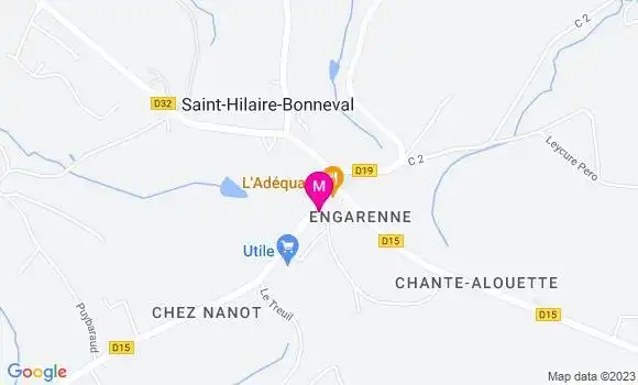 Localisation Audrey Bouchet