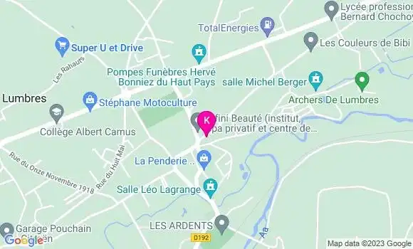 Localisation Maddy Lefevre