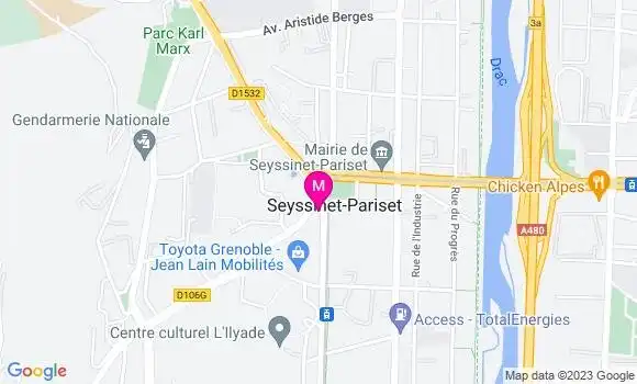 Localisation Yann Cottave