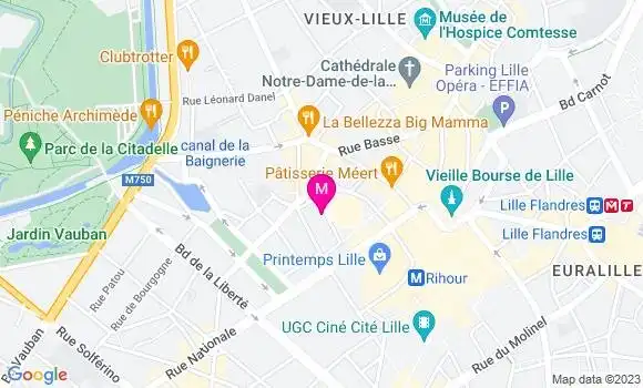 Localisation Fanny Leclercq