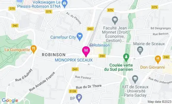 Localisation Clemence Bridey