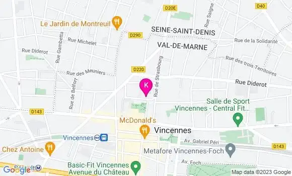 Localisation Lea Marcadet