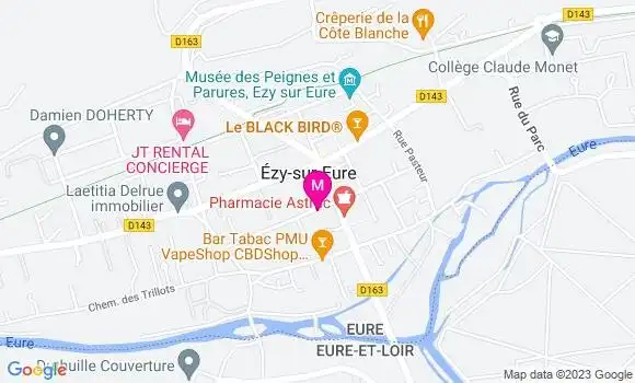 Localisation Morgane Houdayer