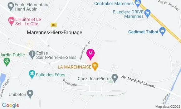 Localisation Pauline Minier