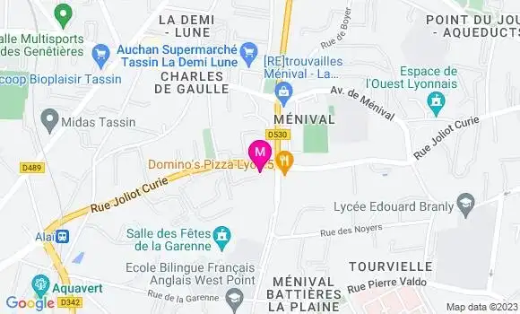 Localisation Virginie Rizoud
