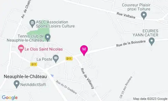Localisation Amelie Decoux