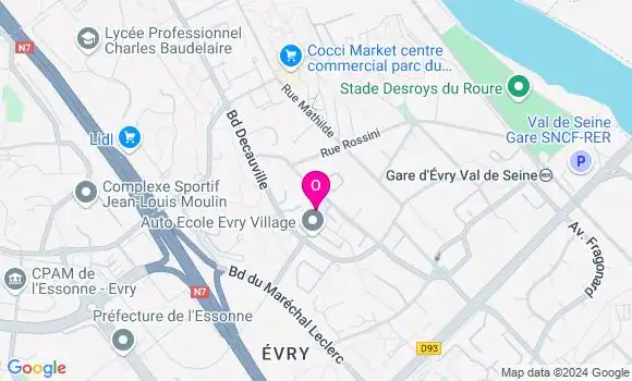 Localisation Ludivine Deplace
