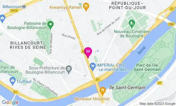 Localisation Catherine Gaillard