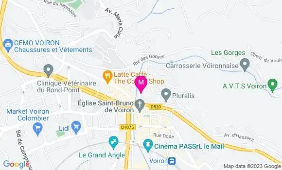 Localisation Thomas Plaisantin