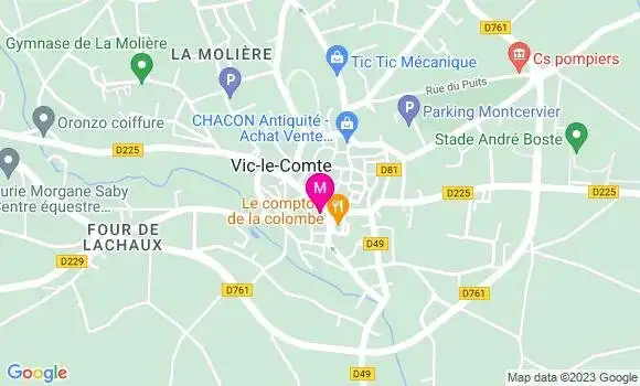 Localisation Anne Ducher