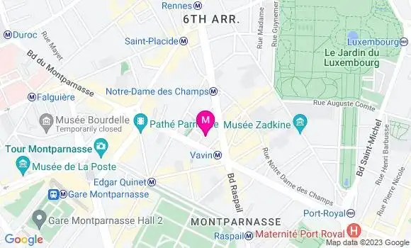 Localisation Lucie Bauduin