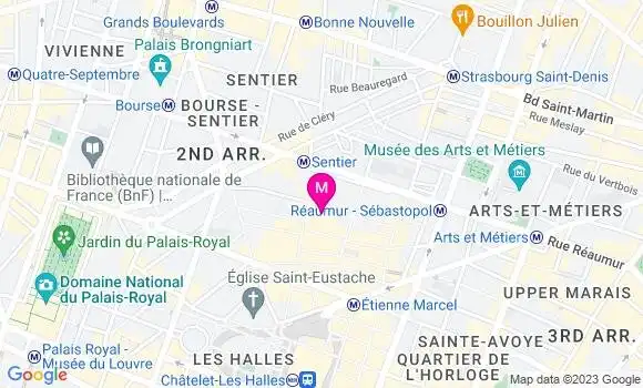 Localisation Cyrielle Pierre