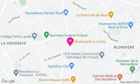 Localisation Agnes Lamy