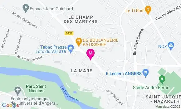Localisation Coralie Genevaise