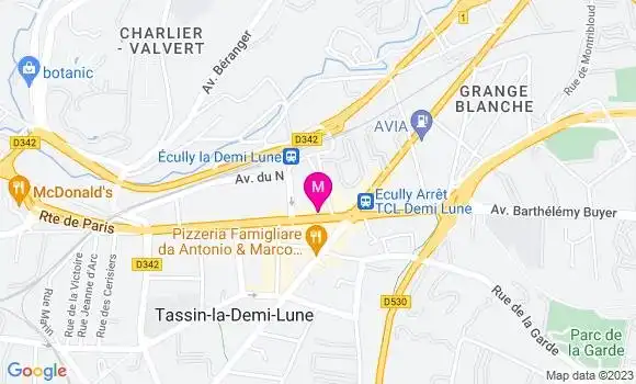 Localisation Flavien Lamour