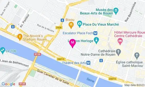 Localisation Pierre Antoine Testu