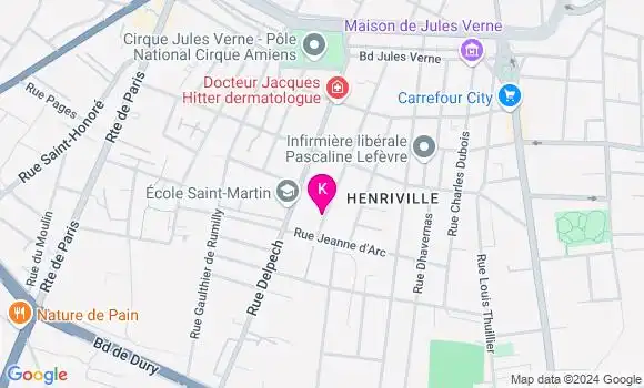 Localisation Ines Duparcq