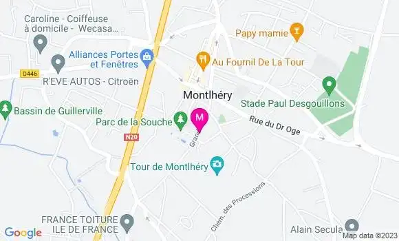 Localisation Angelique Lefrancois