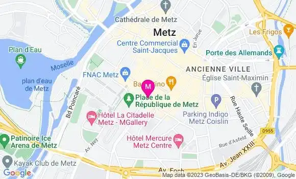 Localisation Marie Bence