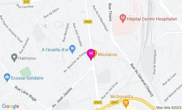 Localisation Paul Douay