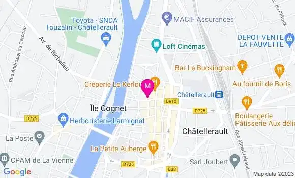 Localisation Théophile Landrin