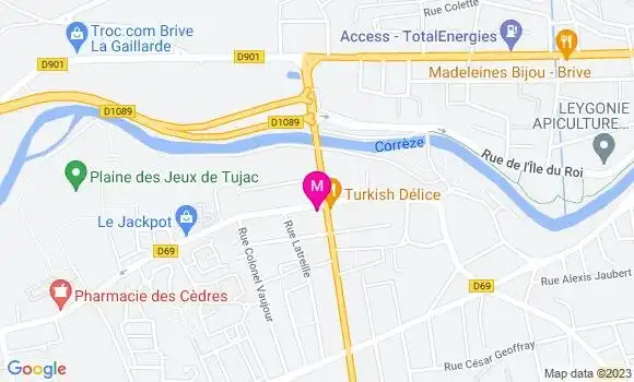 Localisation Sonia Pouget