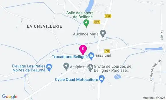Localisation Baptiste Robert