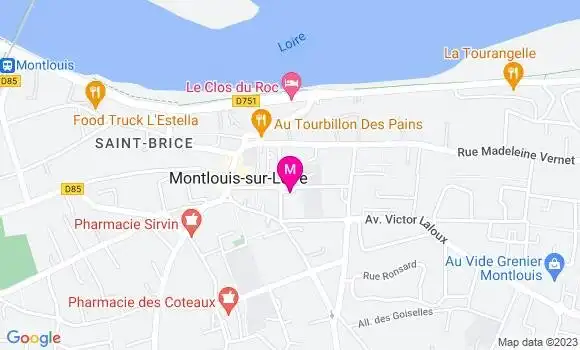 Localisation Caroline Poupet