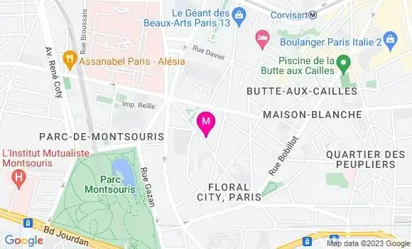 Localisation Charlotte Boulanger