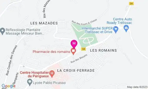 Localisation Géraldine Sinamal