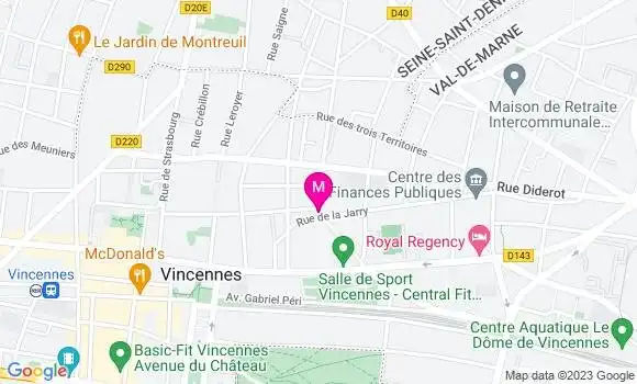 Localisation Loic Rodrigues