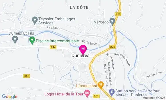 Localisation Fanny Testut