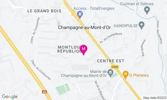 Localisation Julie Perret