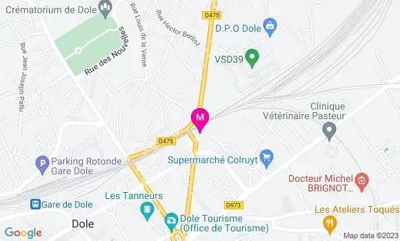 Localisation Sacha Coulot