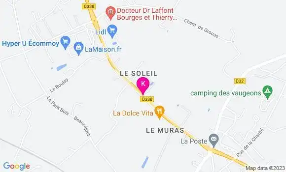 Localisation Helene Houdayer
