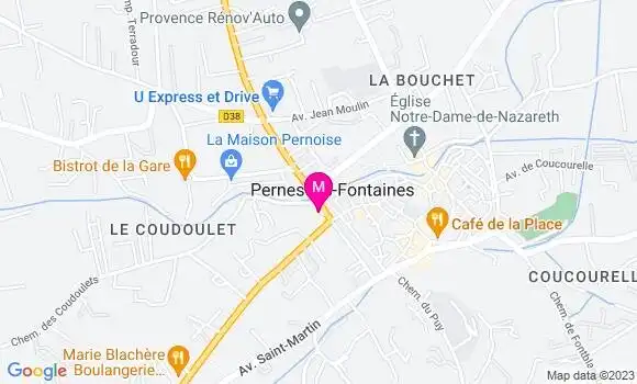 Localisation Laurent Dejente