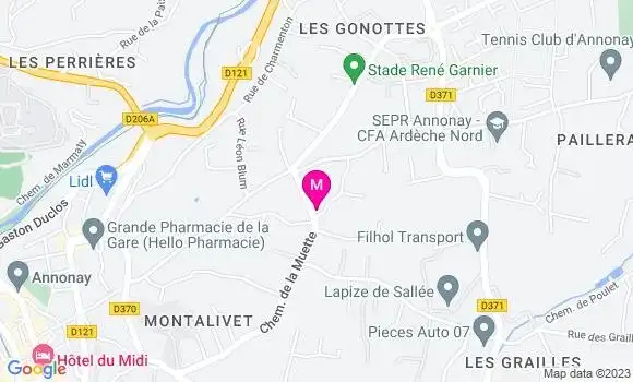 Localisation Guillaume Abrial