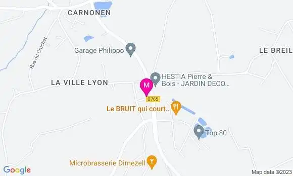 Localisation Florian Bruyere