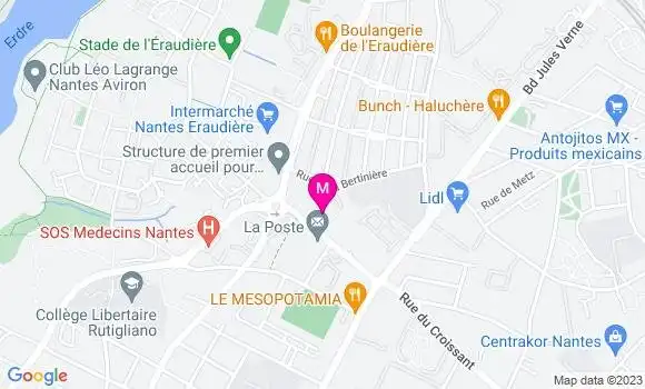 Localisation Sandrine Travert