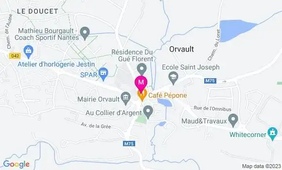 Localisation Delphine Talbourdel