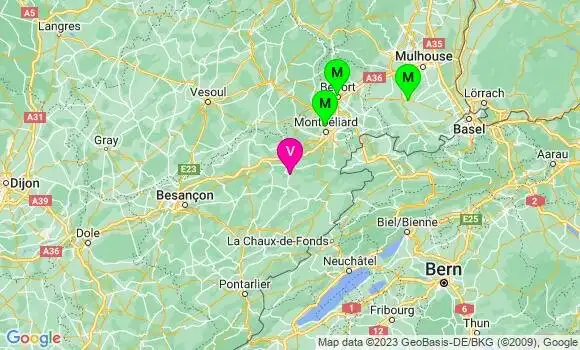 Médecin de Garde Vellerot lès Belvoir