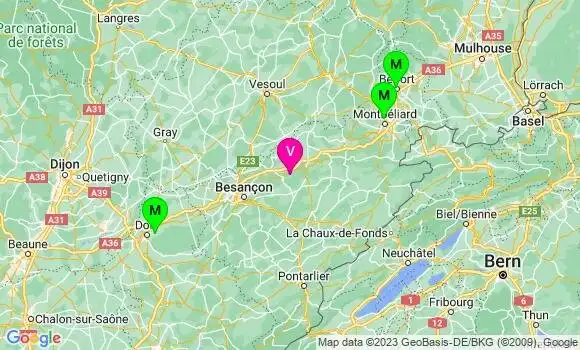 Médecin de Garde Ougney Douvot