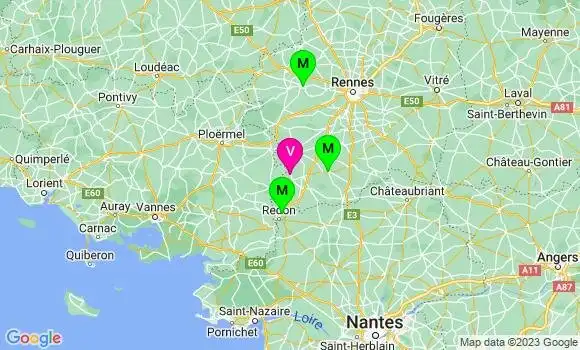 Médecin de Garde Bruc sur Aff