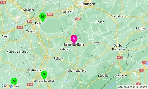 Médecin de Garde Salins les Bains