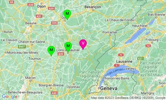 Médecin de Garde Mont sur Monnet