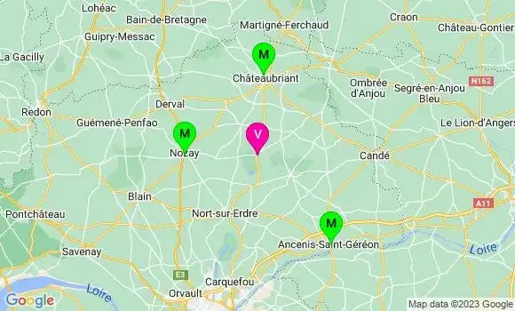 Médecin de Garde La Meilleraye de Bretagne