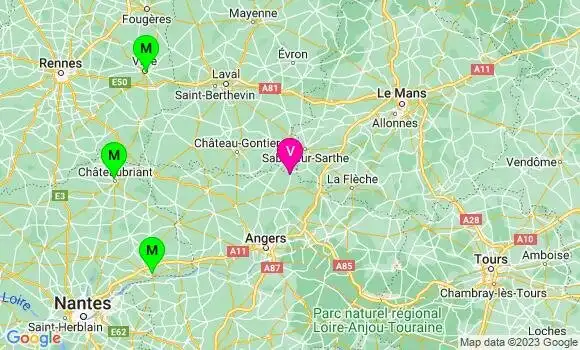 Médecin de Garde Morannes sur Sarthe Daumeray
