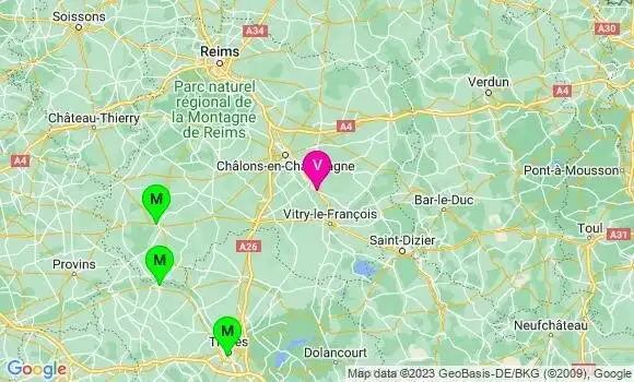Médecin de Garde La Chaussée sur Marne