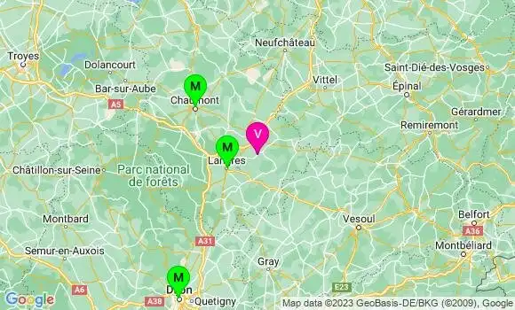 Médecin de Garde Andilly en Bassigny
